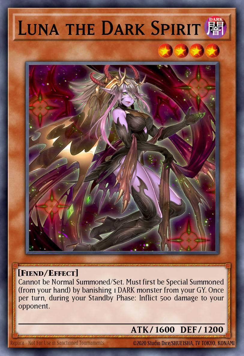 Carte Yu-Gi-Oh! Luna the Dark Spirit #027 — Chaos Impact