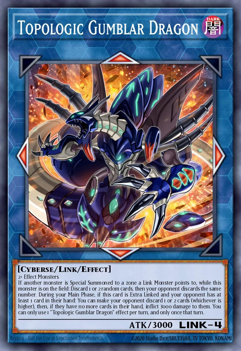 Carte Yu-Gi-Oh! Topologic Gumblar Dragon #043 — Battles of Legend: Relentless Revenge