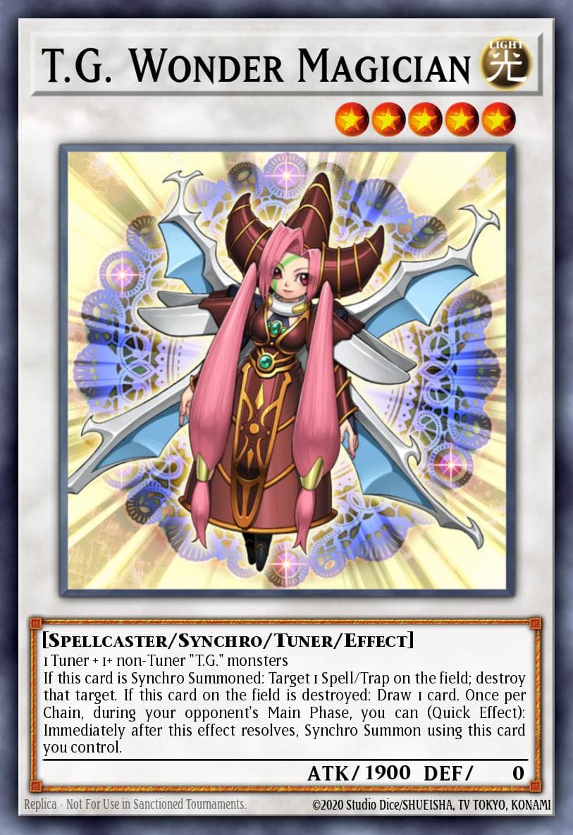 Carte Yu-Gi-Oh! T.G. Wonder Magician #057 — Battles of Legend: Relentless Revenge
