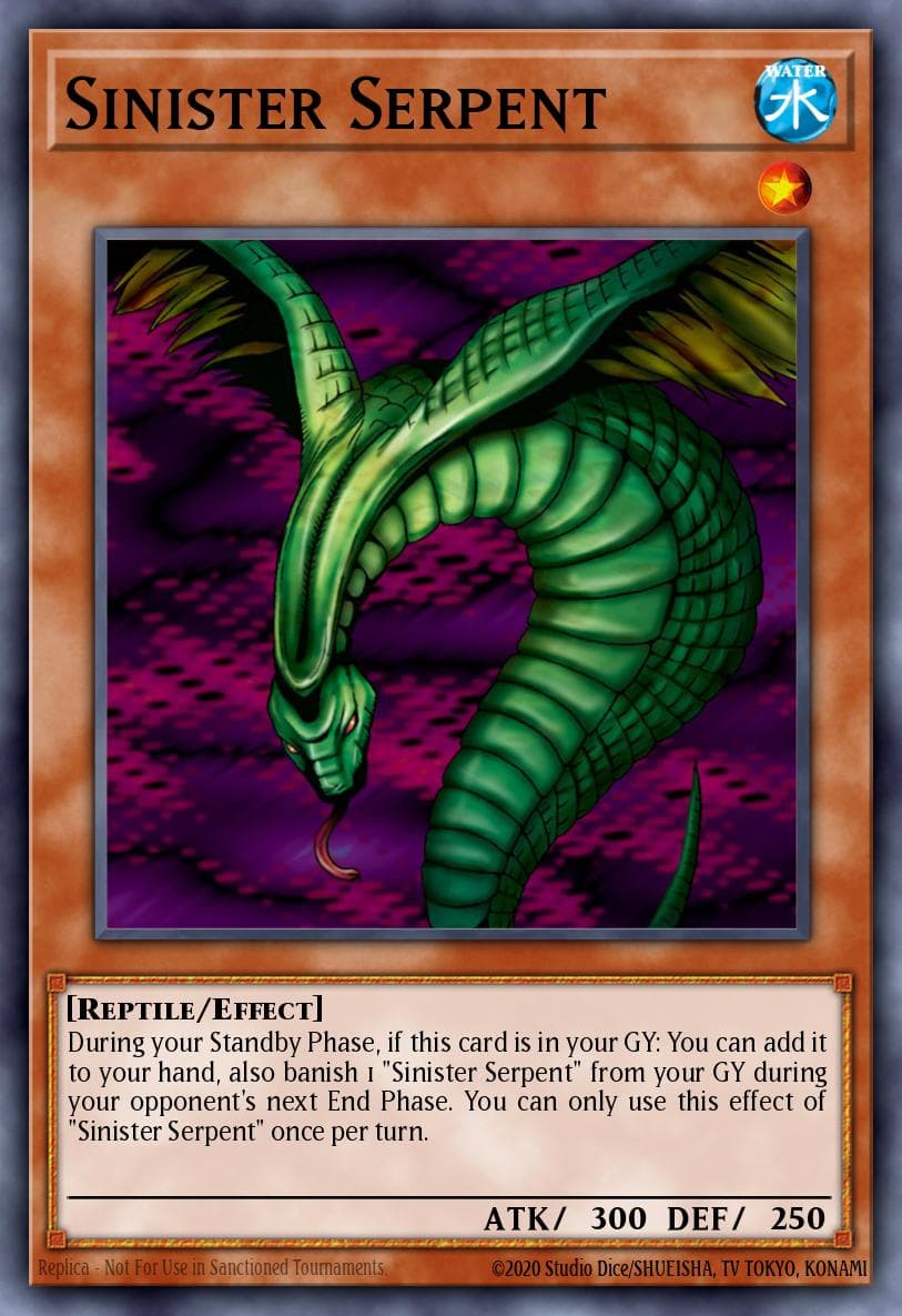 Carte Yu-Gi-Oh! Sinister Serpent #015 — Battle Pack 2: War of the Giants