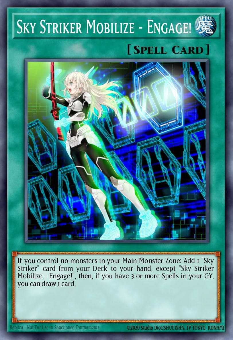 Carte Yu-Gi-Oh! Sky Striker Mobilize - Engage! #090 — Battles of Legend: Hero's Revenge