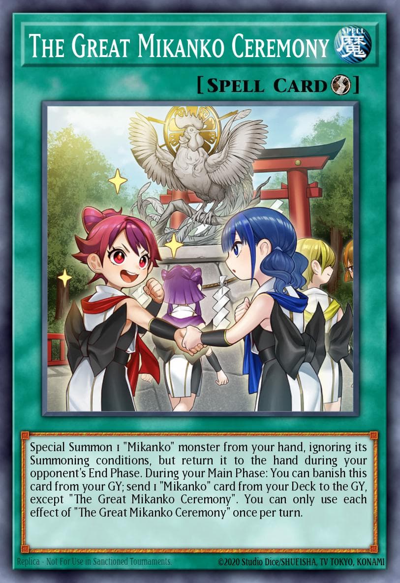 Carte Yu-Gi-Oh! The Great Mikanko Ceremony #029 — Amazing Defenders