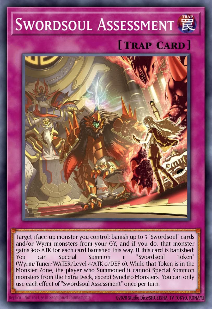 Carte Yu-Gi-Oh! Swordsoul Assessment #072 — Burst of Destiny