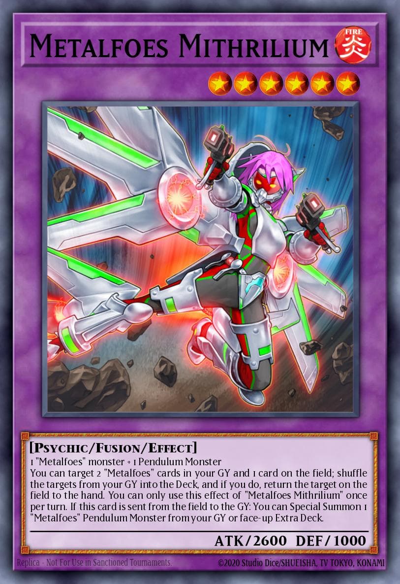 Carte Yu-Gi-Oh! Metalfoes Mithrilium #082 — Battles of Legend: Relentless Revenge
