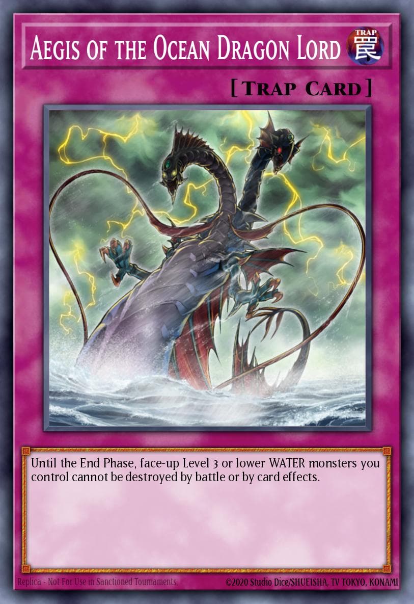 Carte Yu-Gi-Oh! Aegis of the Ocean Dragon Lord #076 — Ancient Prophecy