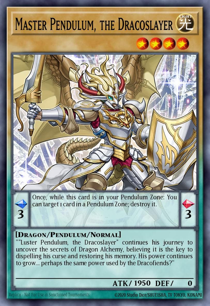 Carte Yu-Gi-Oh! Master Pendulum, the Dracoslayer #023 — Breakers of Shadow