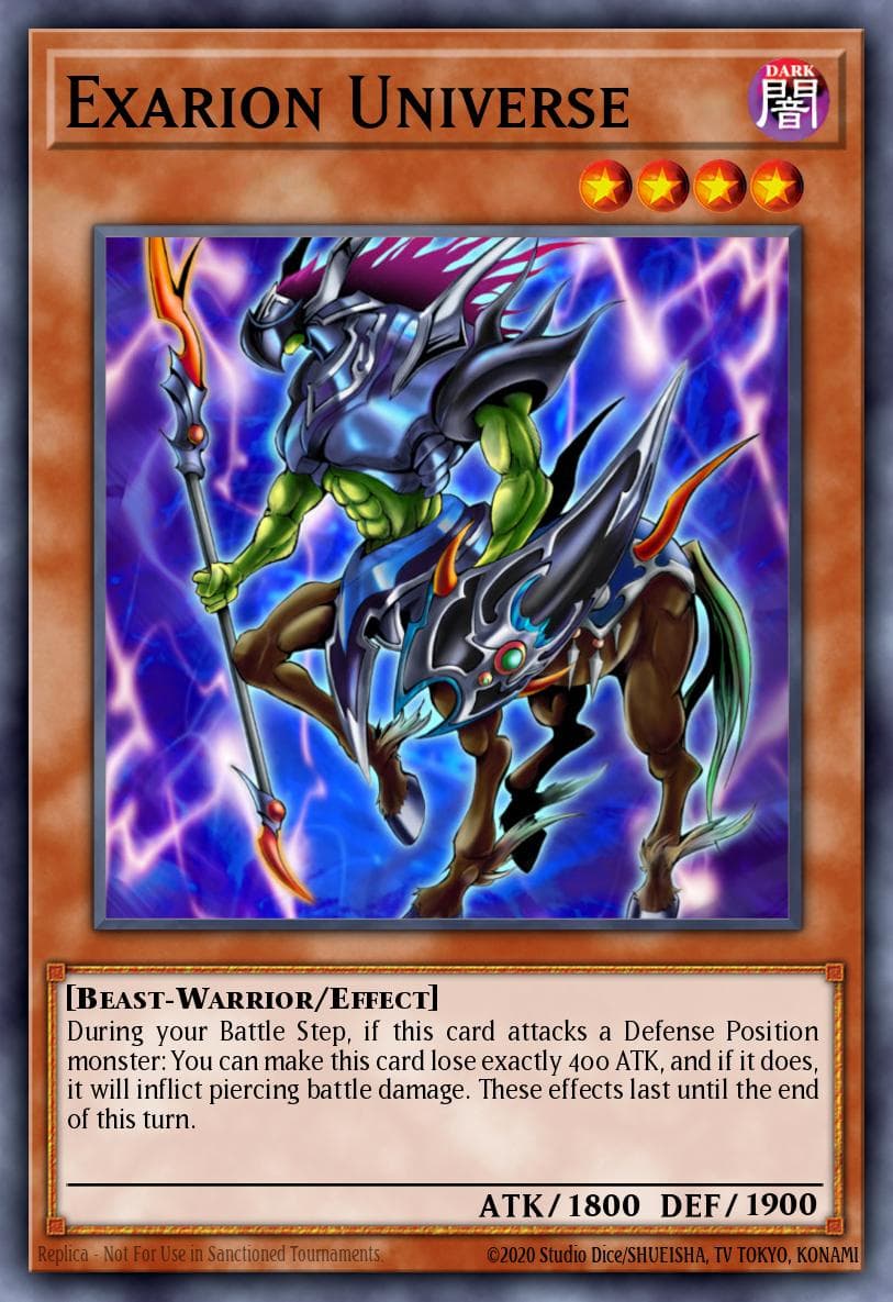 Carte Yu-Gi-Oh! Exarion Universe #126 — Battle Pack: Epic Dawn