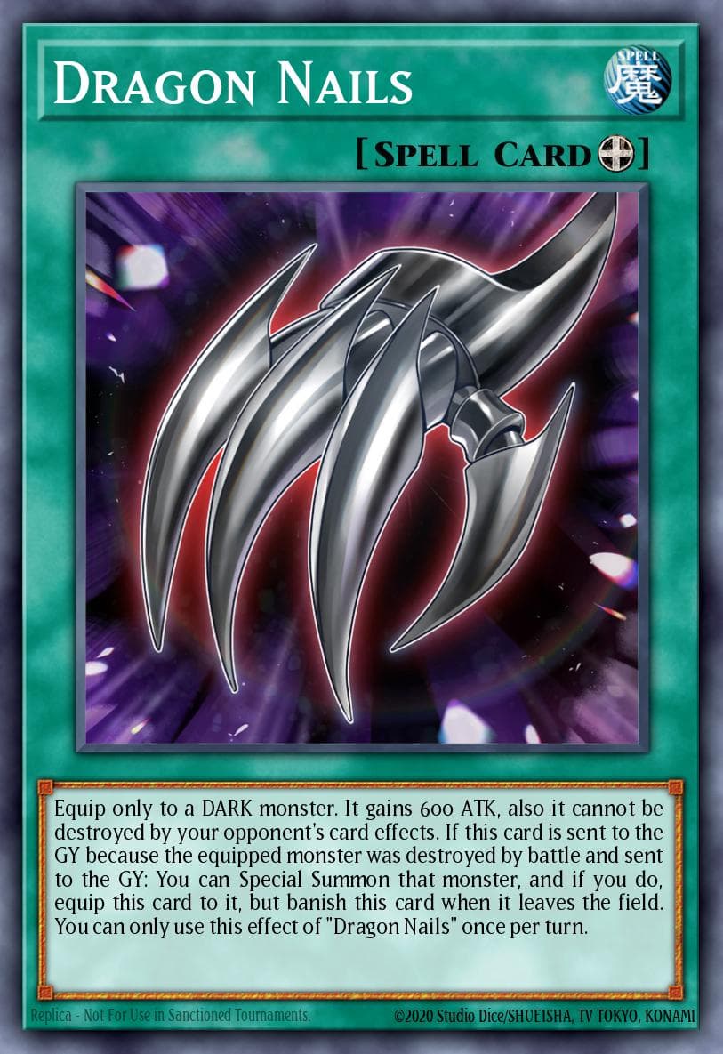 Carte Yu-Gi-Oh! Dragon Nails #003 — Battles of Legend: Crystal Revenge