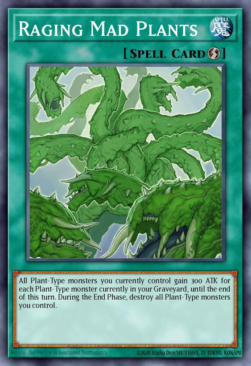 Carte Yu-Gi-Oh! Raging Mad Plants #165 — Battle Pack 3: Monster League