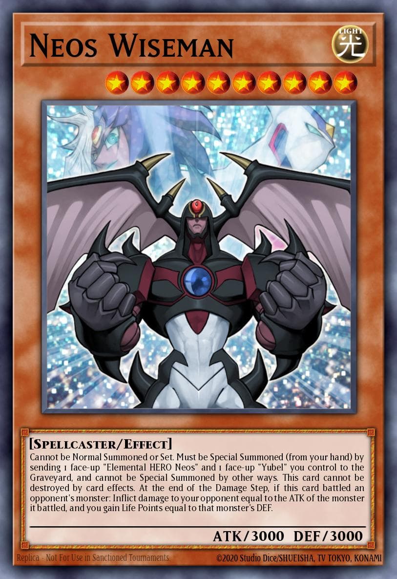 Carte Yu-Gi-Oh! Neos Wiseman #007 — Battles of Legend: Chapter 1