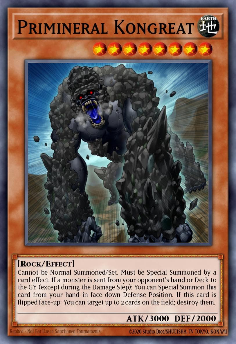 Carte Yu-Gi-Oh! Primineral Kongreat #024 — Chaos Impact
