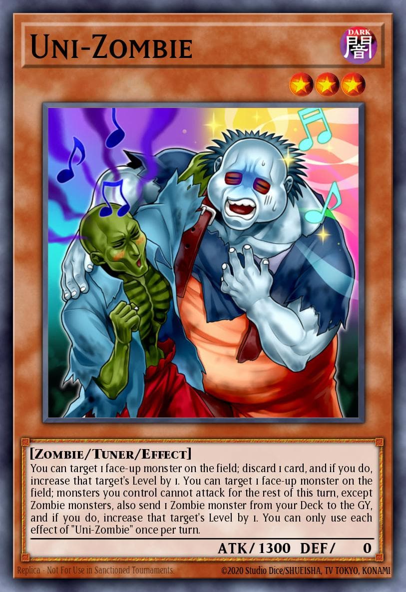 Carte Yu-Gi-Oh! Uni-Zombie #074 — Battles of Legend: Relentless Revenge