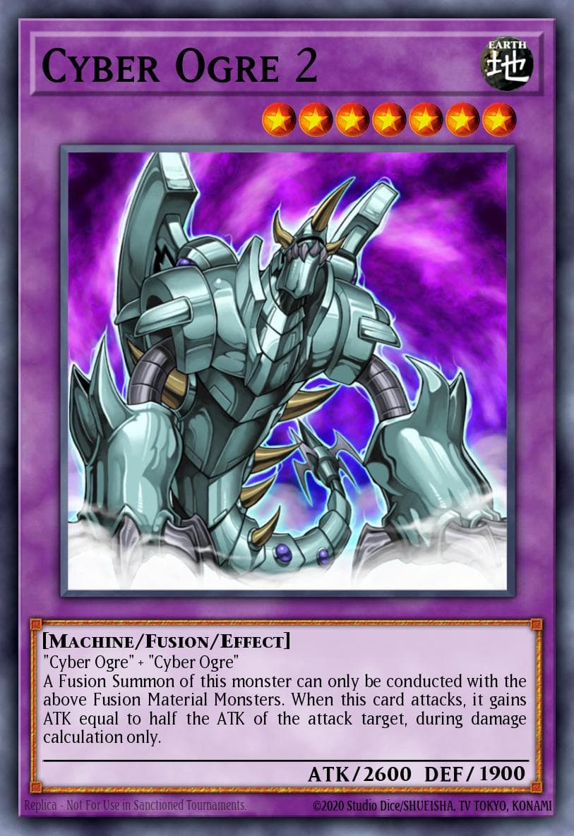 Carte Yu-Gi-Oh! Cyber Ogre 2 #036 — Cyberdark Impact