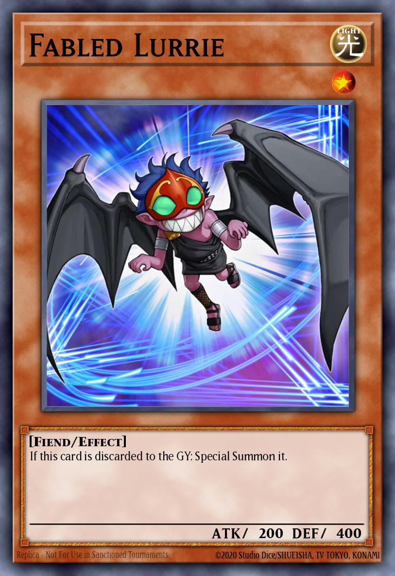 Carte Yu-Gi-Oh! Fabled Lurrie #104 — Battles of Legend: Monster Mayhem