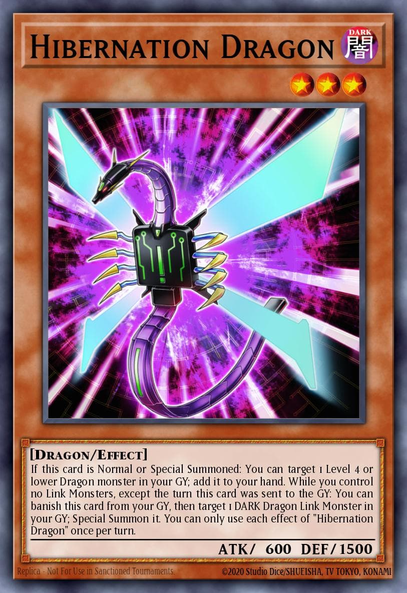 Carte Yu-Gi-Oh! Hibernation Dragon #041 — Battles of Legend: Relentless Revenge