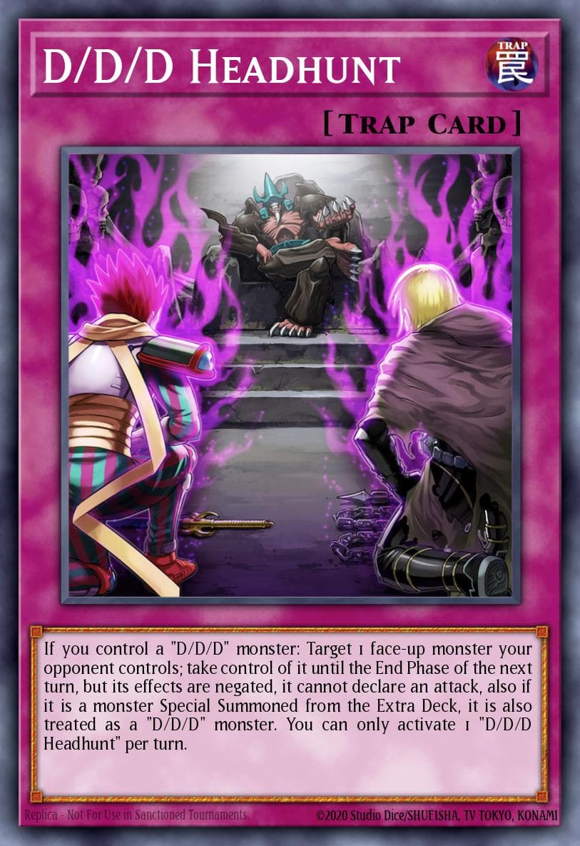 Carte Yu-Gi-Oh! D/D/D Headhunt #075 — Battle of Chaos