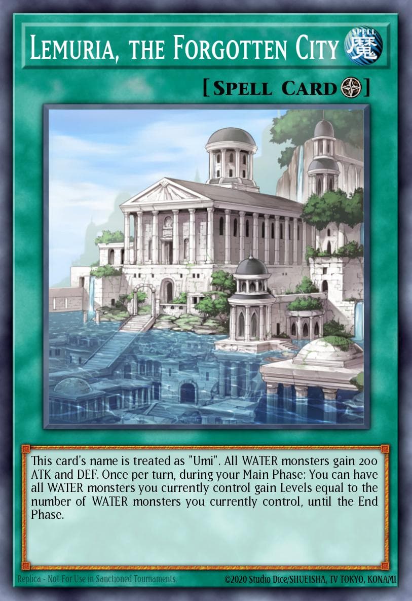 Carte Yu-Gi-Oh! Lemuria, the Forgotten City #057 — Abyss Rising