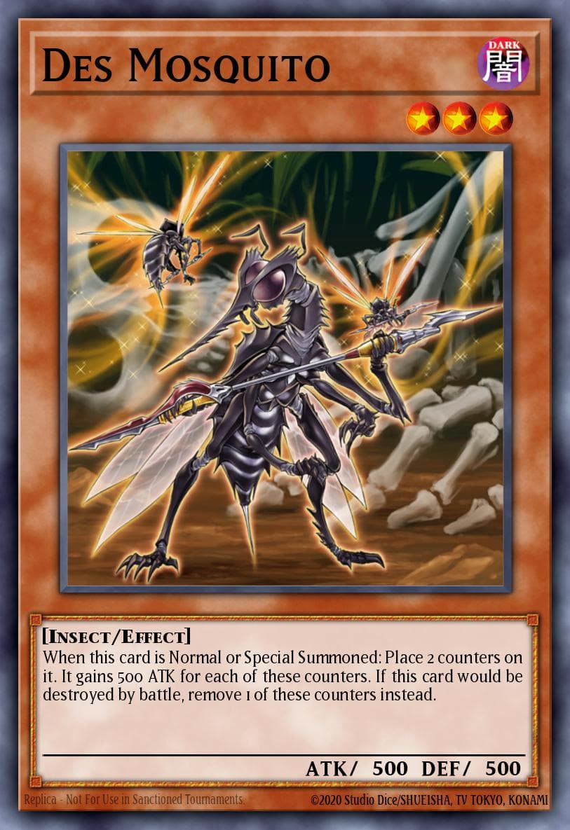 Carte Yu-Gi-Oh! Des Mosquito #194 — Battle Pack: Epic Dawn