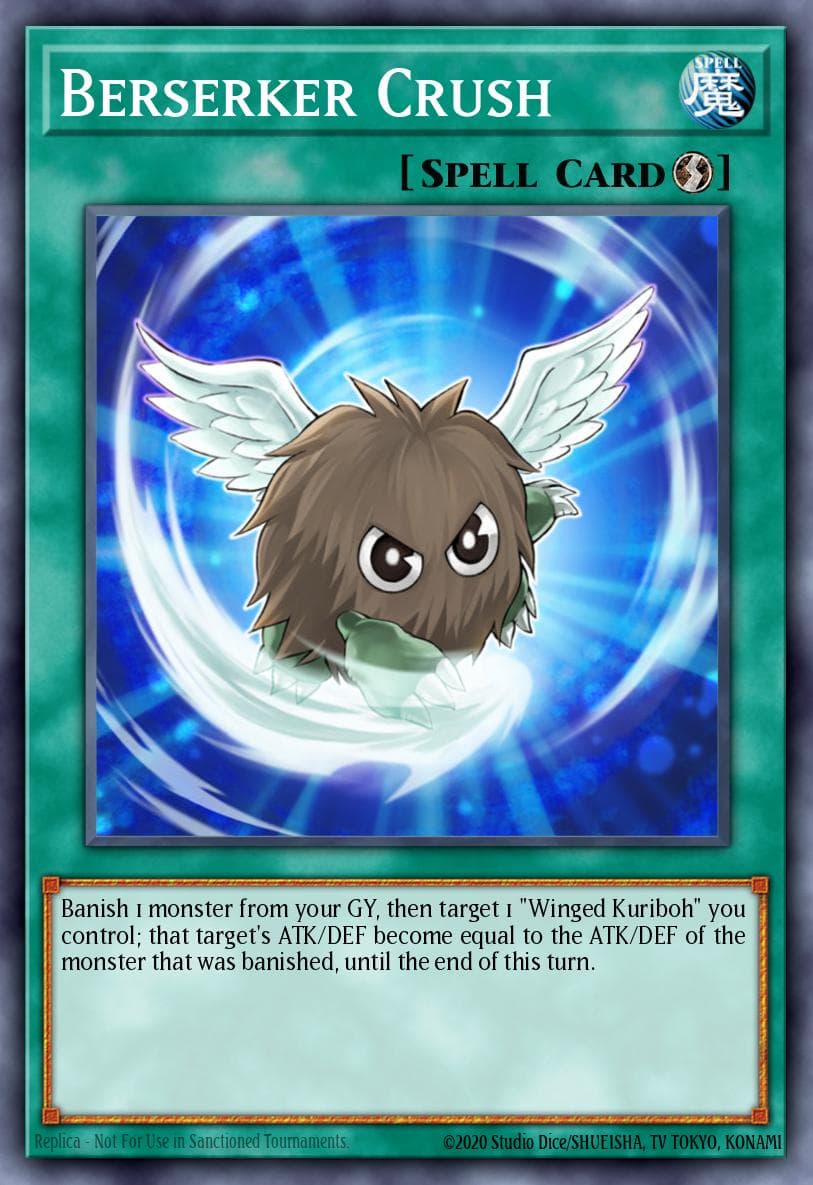 Carte Yu-Gi-Oh! Berserker Crush #007 — Yu-Gi-Oh! Advent Calendar (2019)