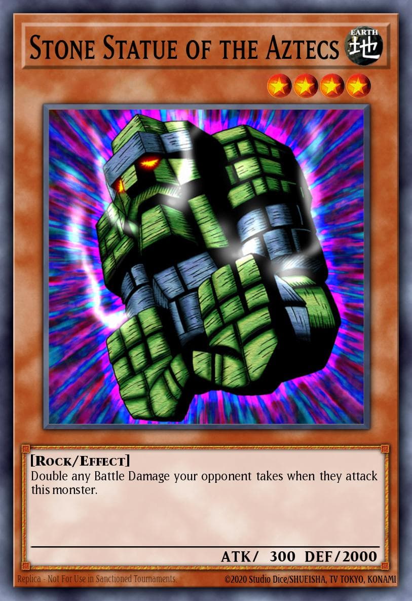 Carte Yu-Gi-Oh! Stone Statue of the Aztecs #014 — Ancient Sanctuary