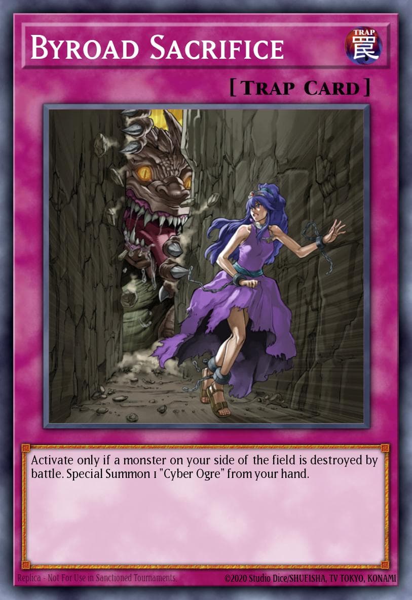 Carte Yu-Gi-Oh! Byroad Sacrifice #055 — Cyberdark Impact