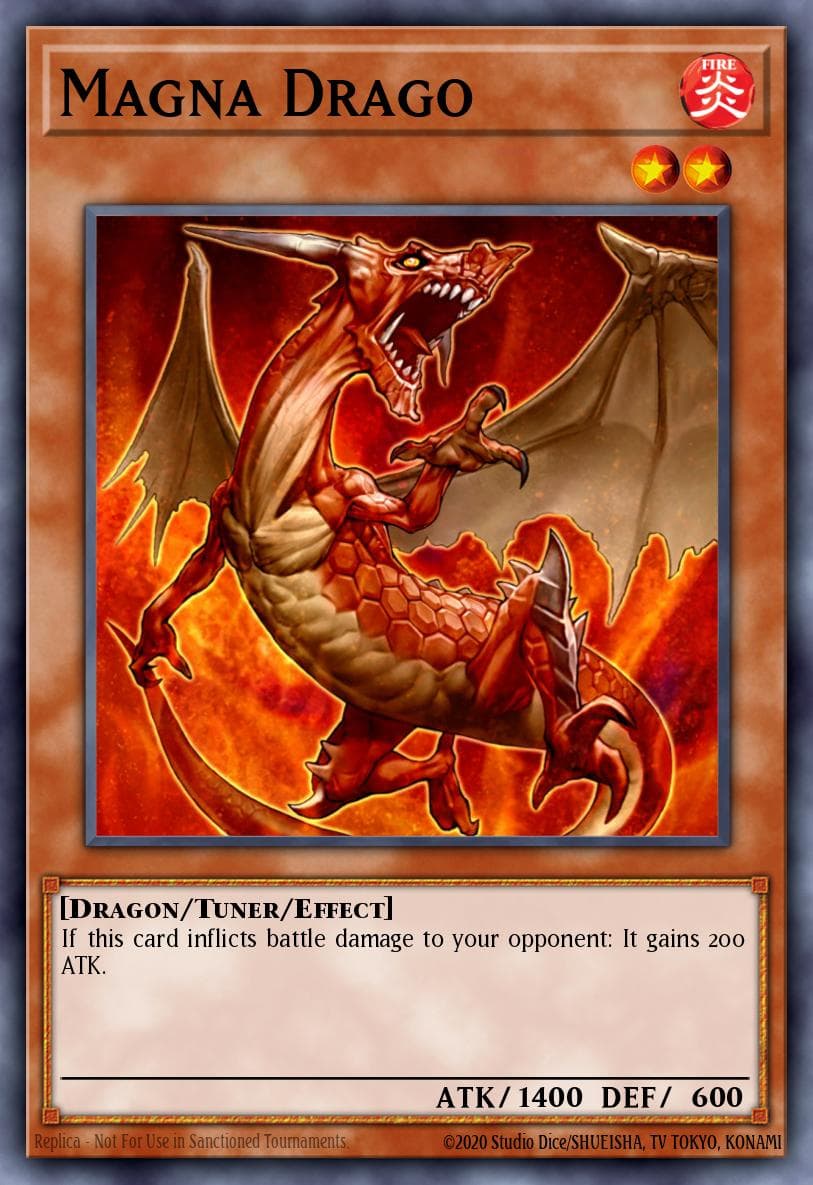 Carte Yu-Gi-Oh! Magna Drago #013 — Starter Deck: Yu-Gi-Oh! 5D's