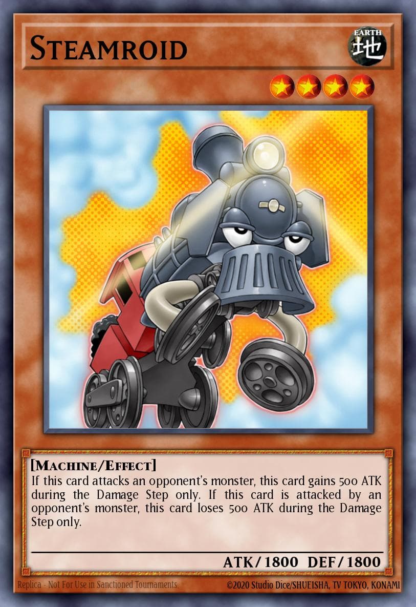 Carte Yu-Gi-Oh! Steamroid #037 — Battle Pack 2: War of the Giants