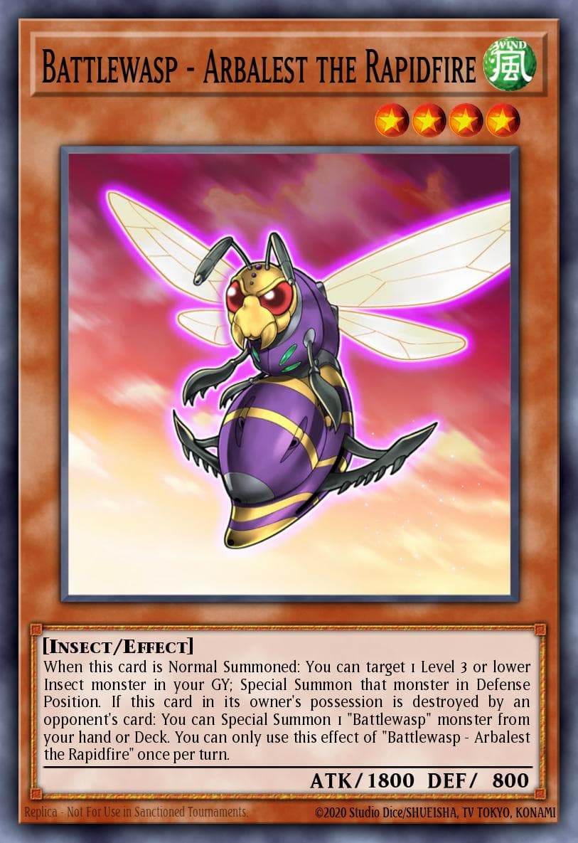 Carte Yu-Gi-Oh! Battlewasp - Arbalest the Rapidfire #035 — Battles of Legend: Hero's Revenge