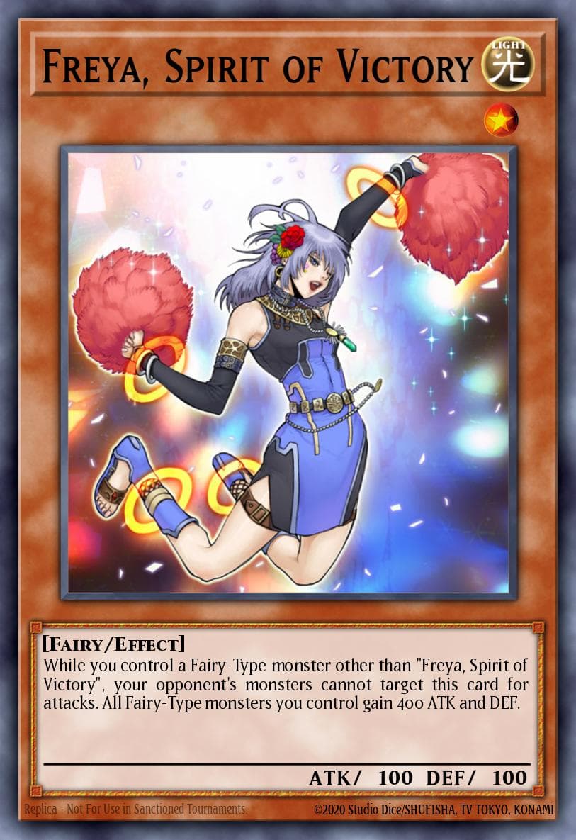 Carte Yu-Gi-Oh! Freya, Spirit of Victory #027 — Battle Pack 3: Monster League