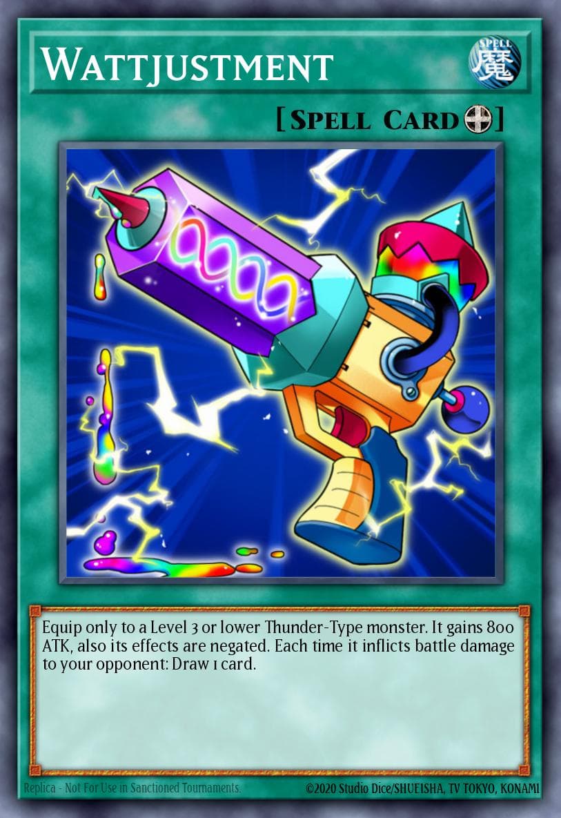 Carte Yu-Gi-Oh! Wattjustment #170 — Battle Pack 3: Monster League