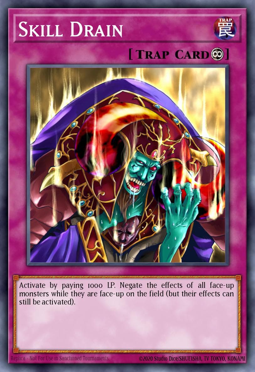 Carte Yu-Gi-Oh! Skill Drain #053 — Battle Pack: Epic Dawn