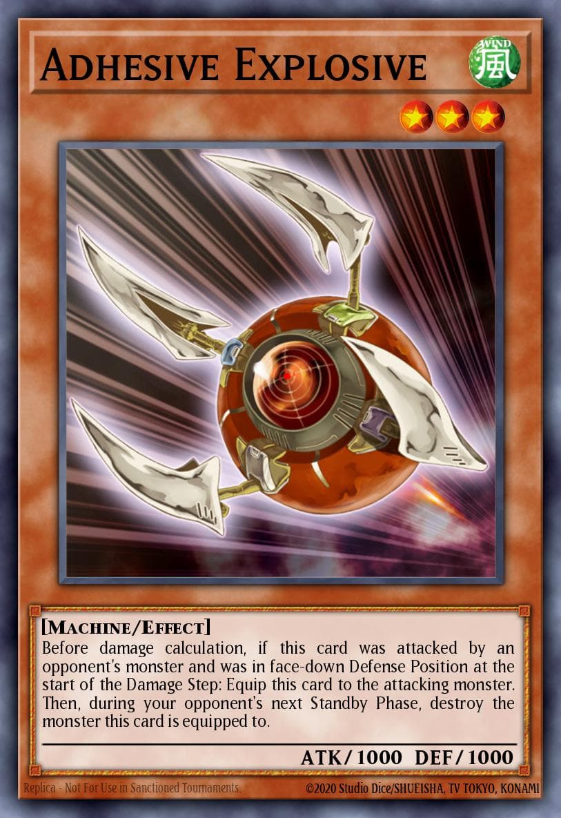 Carte Yu-Gi-Oh! Adhesive Explosive #015 — War of the Giants: Round 2