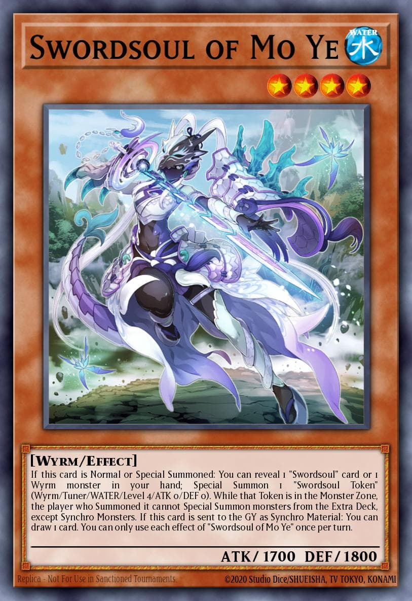Carte Yu-Gi-Oh! Swordsoul of Mo Ye #003 — Burst of Destiny