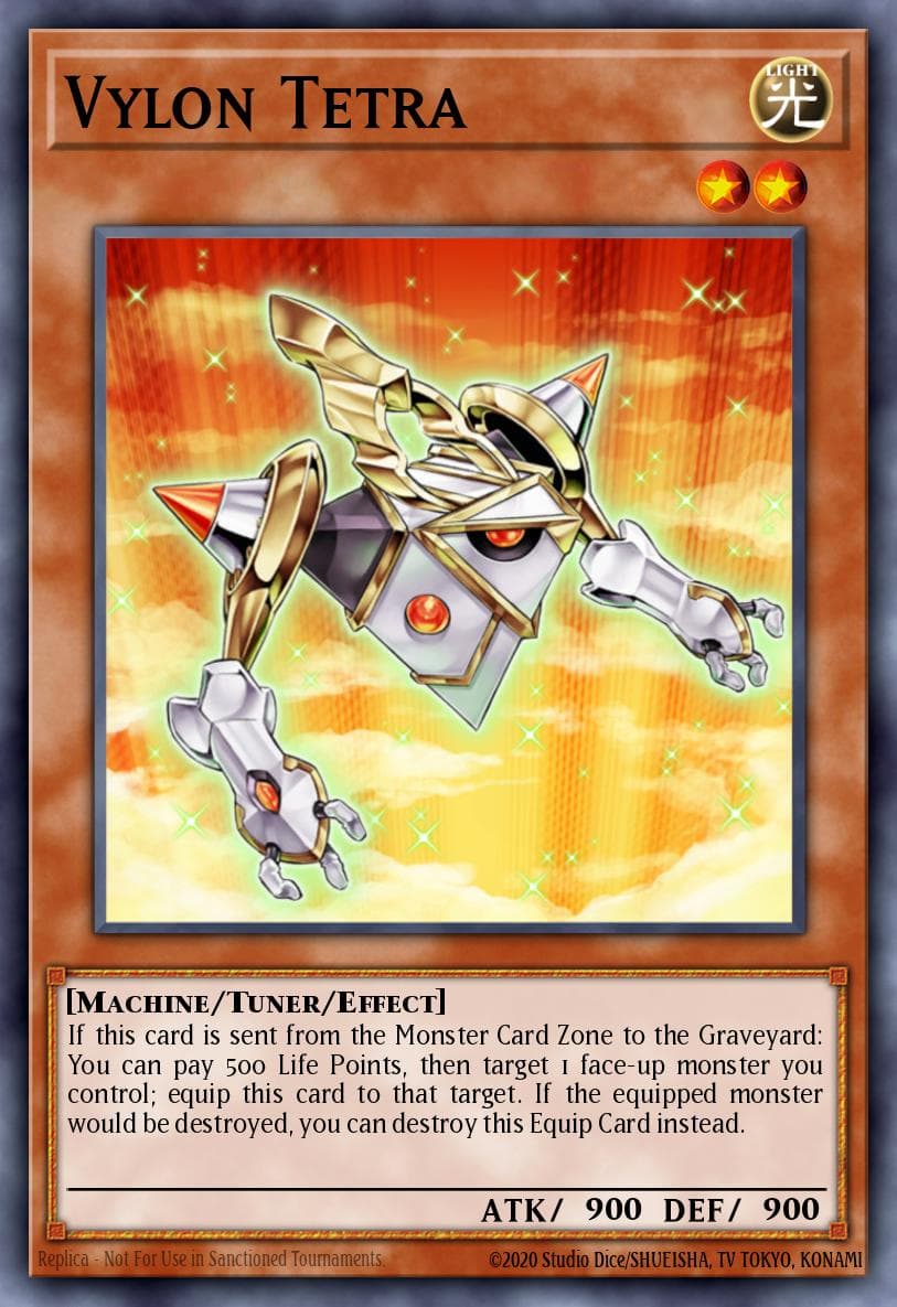 Carte Yu-Gi-Oh! Vylon Tetra #106 — Battle Pack 2: War of the Giants