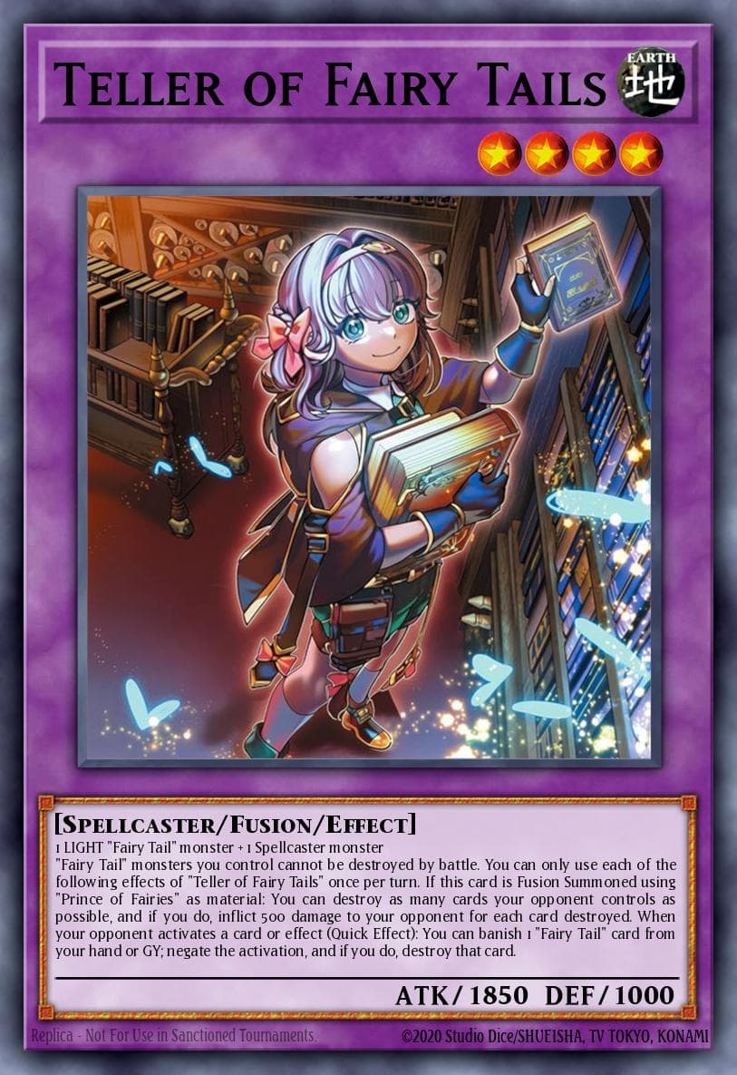 Carte Yu-Gi-Oh! Teller of Fairy Tails #034 — Blazing Dominion