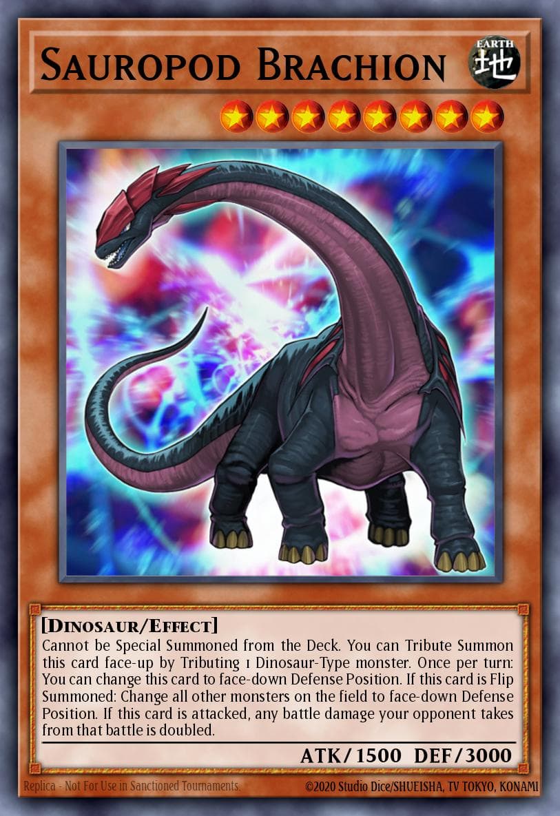 Carte Yu-Gi-Oh! Sauropod Brachion #095 — Ancient Prophecy