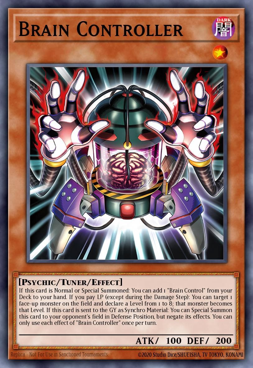 Carte Yu-Gi-Oh! Brain Controller #033 — Alliance Insight