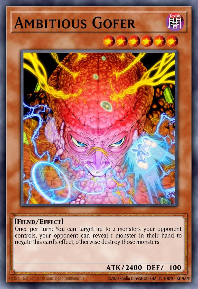 Carte Yu-Gi-Oh! Ambitious Gofer #160 — Battle Pack: Epic Dawn
