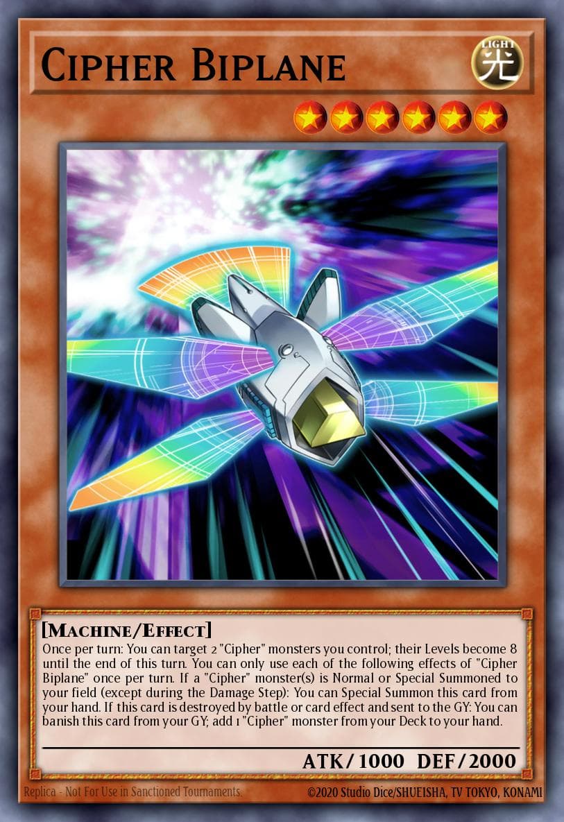 Carte Yu-Gi-Oh! Cipher Biplane #038 — Brothers of Legend