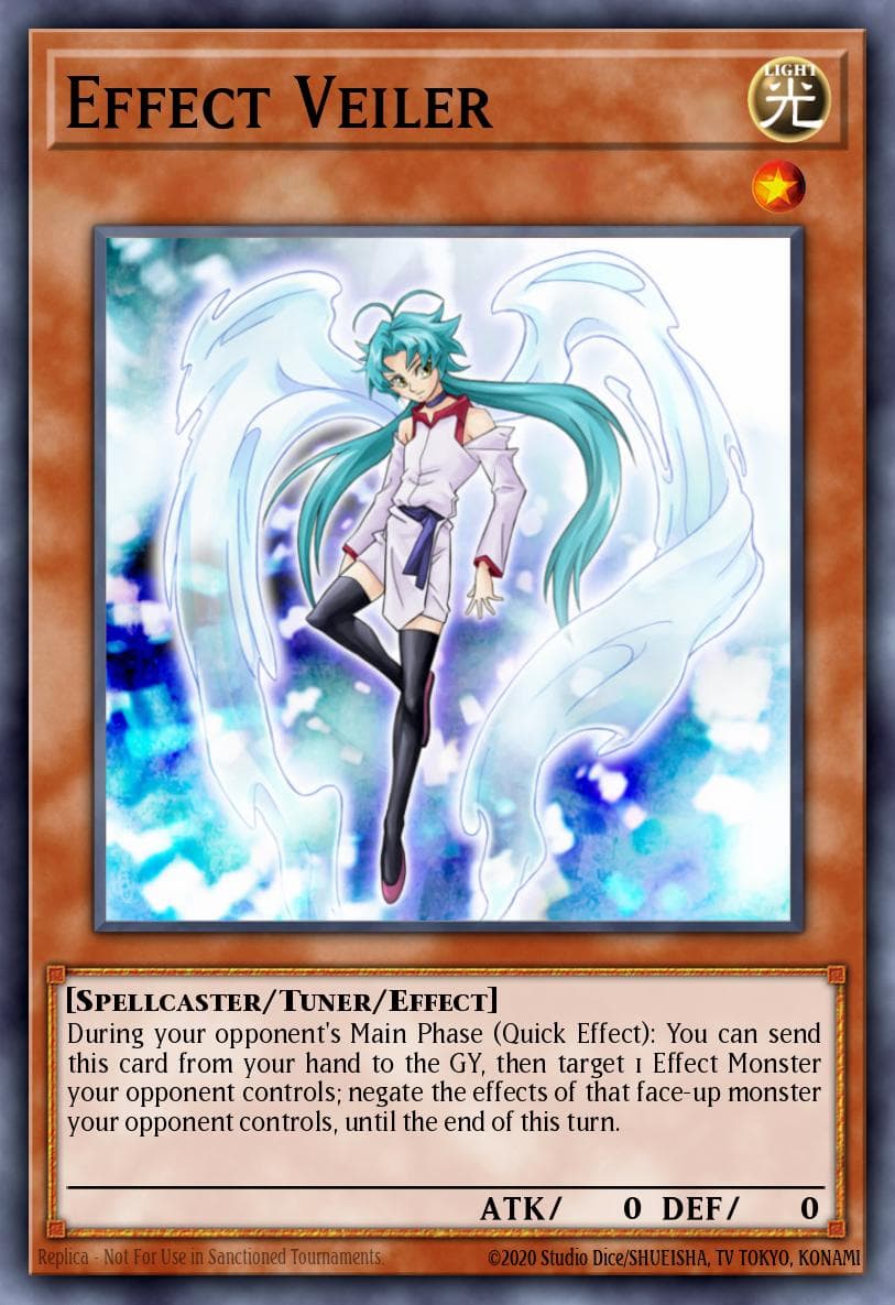 Carte Yu-Gi-Oh! Effect Veiler #002 — Yu-Gi-Oh! Championship Series 2025 prize cards