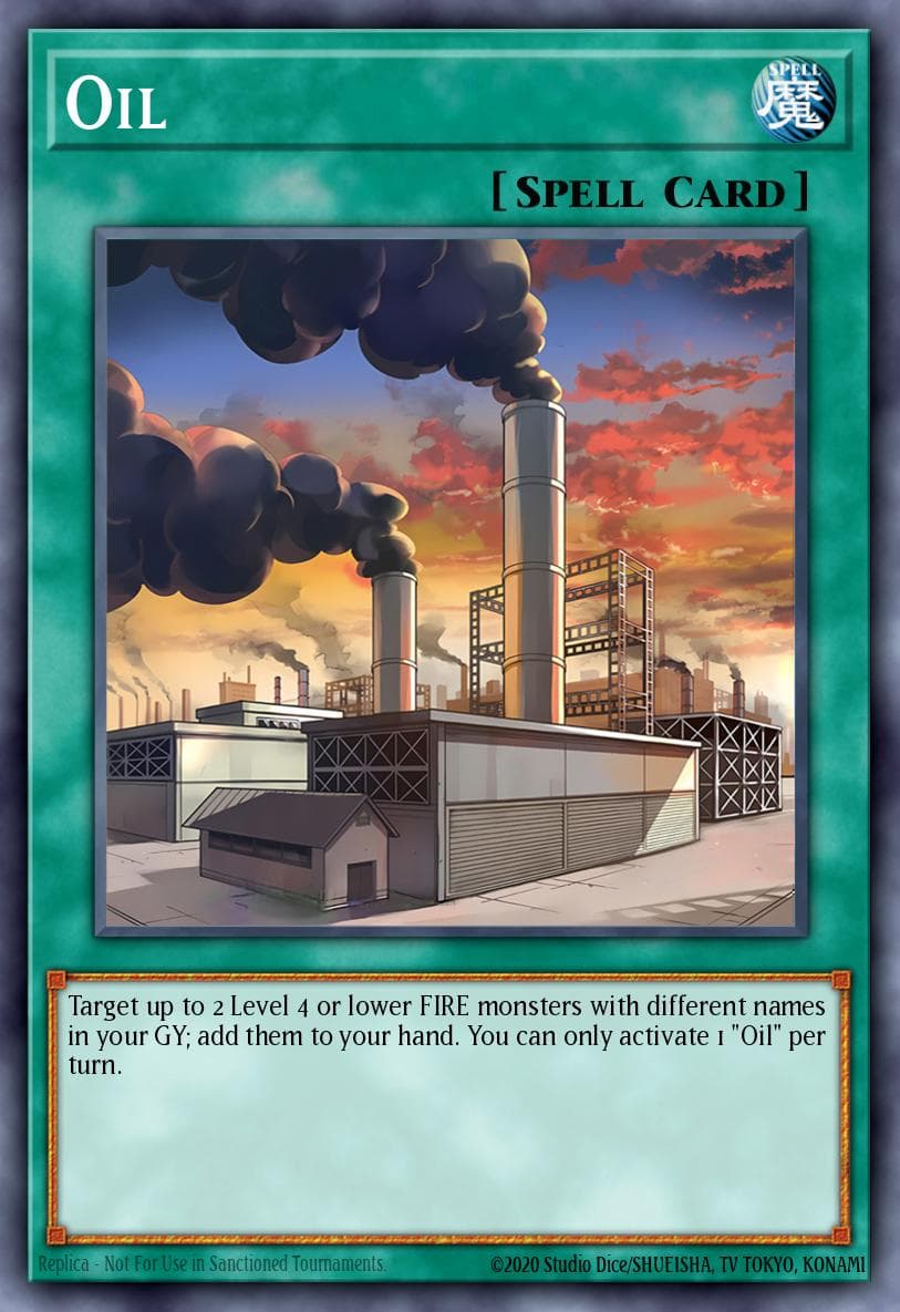 Carte Yu-Gi-Oh! Oil #026 — Battles of Legend: Terminal Revenge