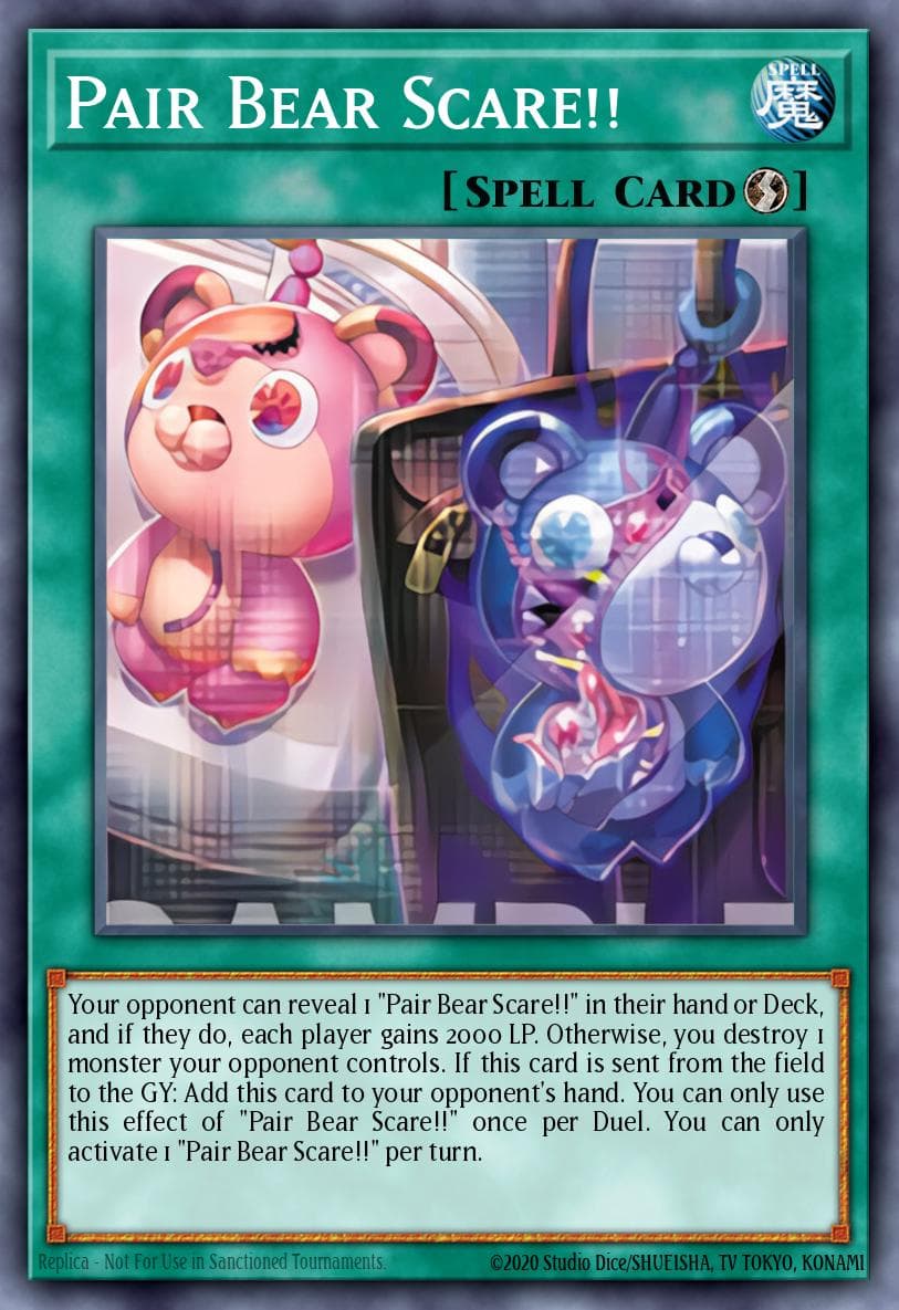 Carte Yu-Gi-Oh! Pair Bear Scare!! #047 — Battles of Legend: Glorious Gallery