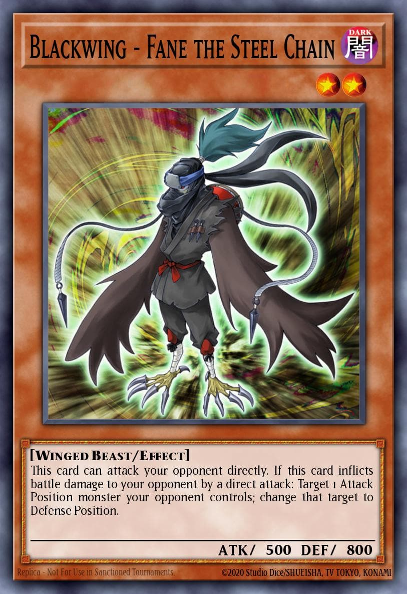 Carte Yu-Gi-Oh! Blackwing - Fane the Steel Chain #006 — Ancient Prophecy