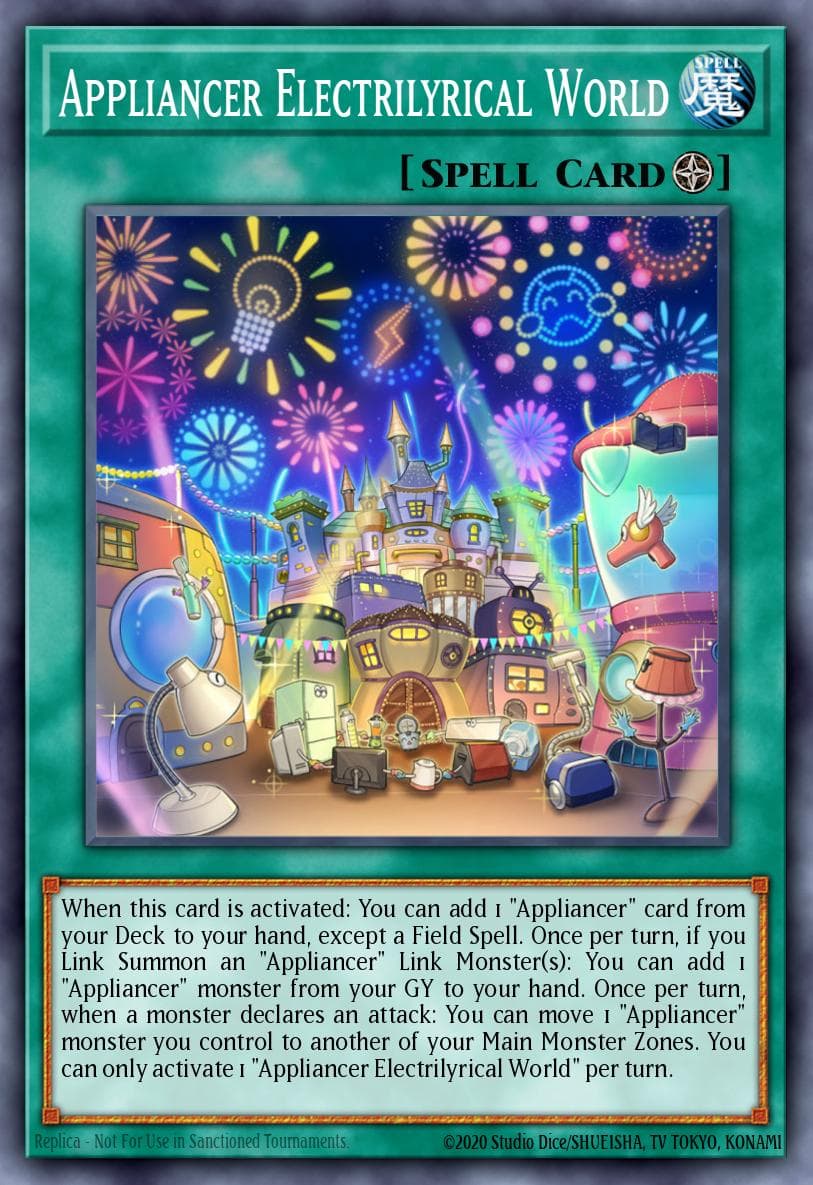 Carte Yu-Gi-Oh! Appliancer Electrilyrical World #045 — Battles of Legend: Armageddon