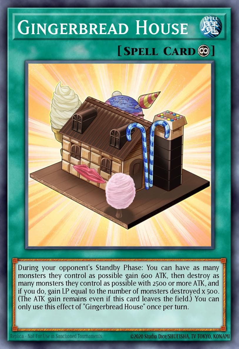 Carte Yu-Gi-Oh! Gingerbread House #004 — Battles of Legend: Hero's Revenge