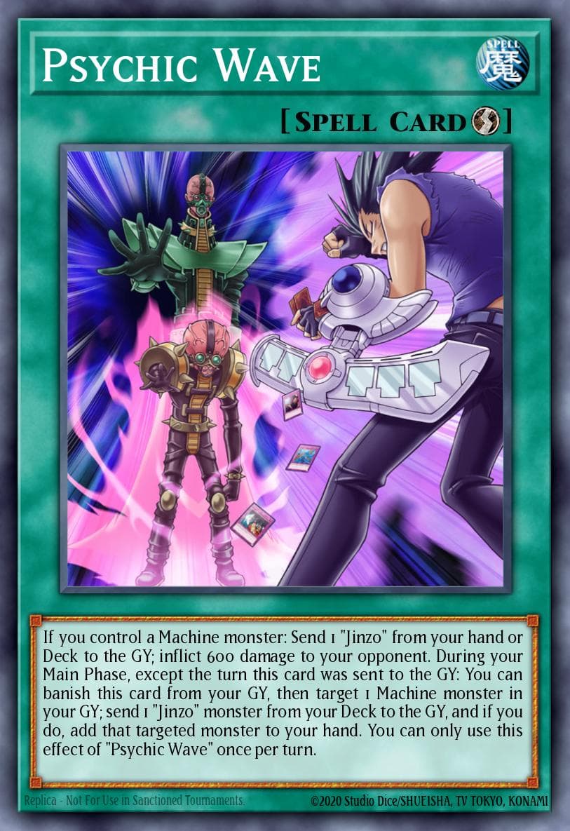 Carte Yu-Gi-Oh! Psychic Wave #015 — Battles of Legend: Armageddon
