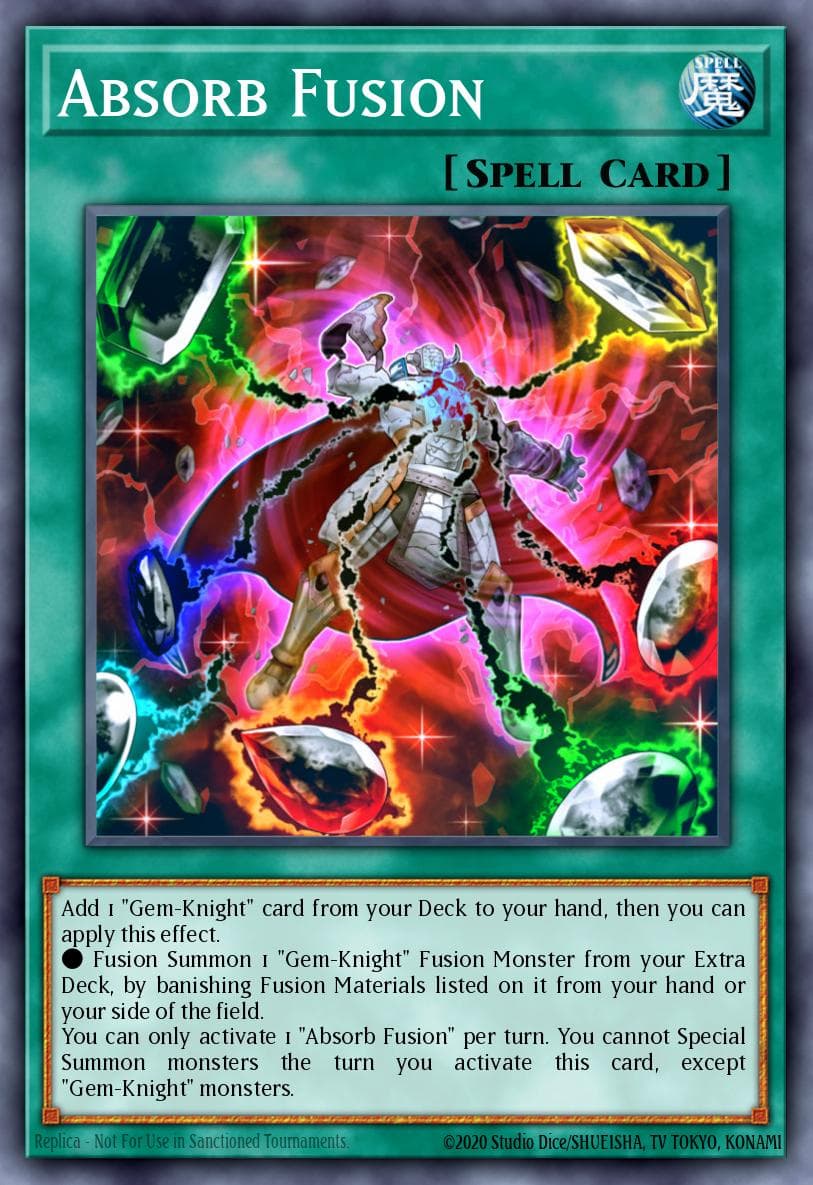 Carte Yu-Gi-Oh! Absorb Fusion #164 — Battles of Legend: Monster Mayhem