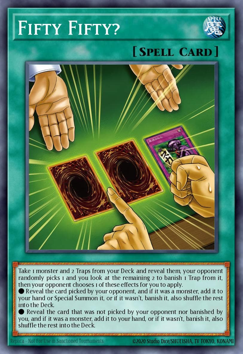 Carte Yu-Gi-Oh! Fifty Fifty? #070 — Blazing Dominion