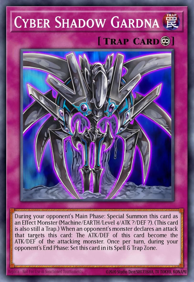 Carte Yu-Gi-Oh! Cyber Shadow Gardna #058 — Cyberdark Impact