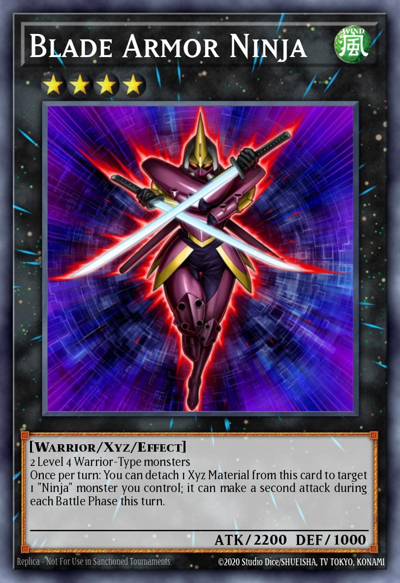 Carte Yu-Gi-Oh! Blade Armor Ninja #2 — Cosmo Blazer: Special Edition